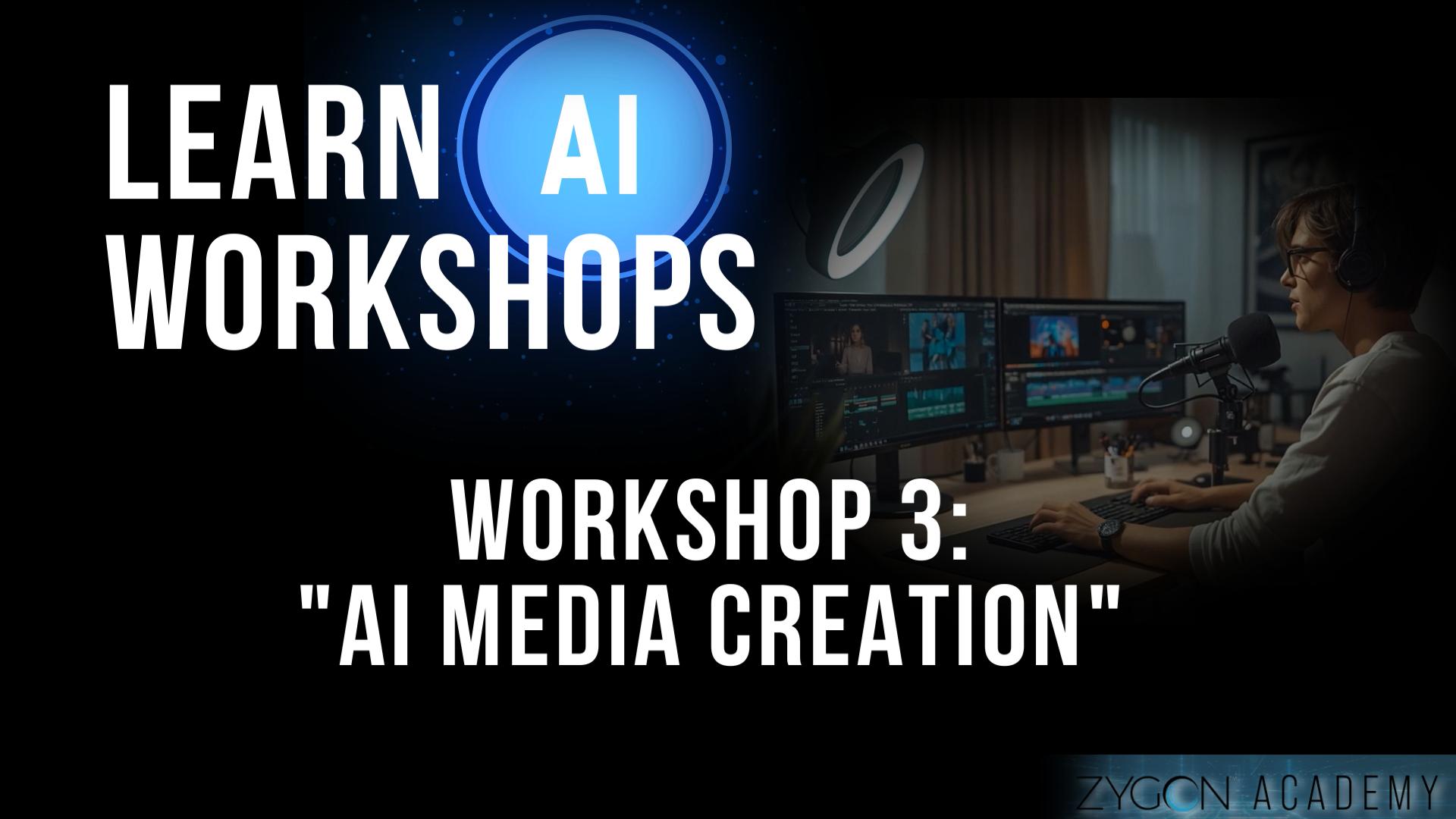 Learn AI Workshop "AI Media Creation"